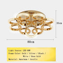 Axyaa Gold Ring LED Pendant Chandelier Ceiling Light Nordic Designer Fixture