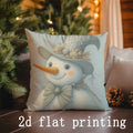 Axyaa Christmas Decorative Pillow Covers - Sofa, Bedroom, Car Cushion Cover