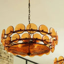 Axyaa Designer Murano Chandelier Retro Style Luxury Ceiling Light