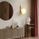 Axyaa Moon Ball Wall Lamp - Nordic Design for Restaurant, Stair, Balcony
