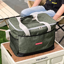 Axyaa Insulated Lunch Box Bag: Large Capacity, Portable, Waterproof Thermal Cooler Bag