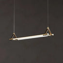 Axyaa Brass Pendant Light: Modern Minimalist Dining Table Lamp