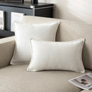 Axyaa Chenille Cushion Cover in Blue Grey