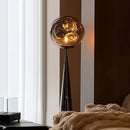 Axyaa LED Floor Lamp, Remote Control Dimming Vertical Light, Modern Minimalist Nordic Style