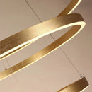 Axyaa Stainless Steel LED Chandelier for Nordic Home Decor