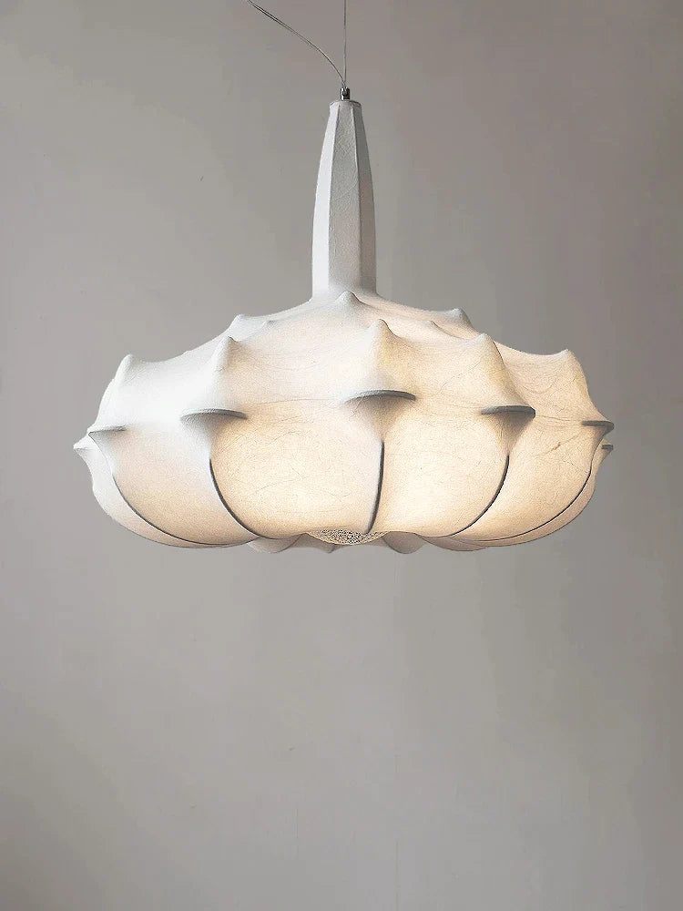 Axyaa Wabi-Sabi Silk Chandelier Villa Homestay Japanese Bedroom Living Room Pendant Lights E27
