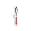 Axyaa Stainless Steel BBQ Tongs Buffet Clip for Non-Stick Grilling