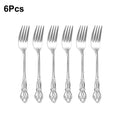 Axyaa 30-Piece Stainless Steel Cutlery Set - Elegant Western Dinnerware