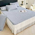 Axyaa Cartoon Jacquard Ice Doudou Soft Mat Three-piece Set