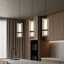 Axyaa Alabaster Glass Pendant Light LED Chandelier Dining Bar Decor