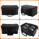 Axyaa Par Light Bag: Waterproof Storage for (4) DJ Party Lights Stage Lighting