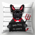 Axyaa Dog Cushion Cover 45x45cm Polyester Decorative Pillow Case Home Decor