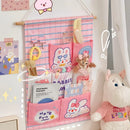 Axyaa Cartoon Wall Storage Organizer - 6 Pockets