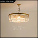 Axyaa Modern Crystal Chandelier Ceiling Lamp Contemporary Luxury Light for Home Dining
