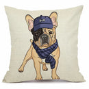 Axyaa Pet Dog Pattern Cushion Cover - 45X45cm