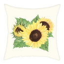 Axyaa Pink & White Flower Pattern Pillow Cover 45*45cm