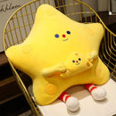 Axyaa Butter Cheese Pillow Plush Dormitory Girl Sofa Star Cushion, Super Soft Doll