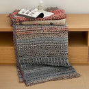 Axyaa Cotton Gauze Shawl Travel Blanket Multi-layer Sofa Towel Adult Blanket