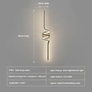 Axyaa LED Wall Light for Bedroom Hotel Living Room Stairs Aisle Home Decoration
