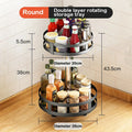 Axyaa Rotating Spice Storage Organizer Rack