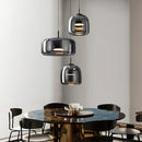 Axyaa Nordic Glass Pendant Chandelier for Dining Room & Living Room