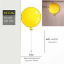 Axyaa Colorful Balloon Memory Wall Light Pull Switch Chandelier with E27 Bulbs