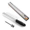 Axyaa Stainless Steel Cheese Grater with Anti Slip Handle - Multifunction Kitchen Tool