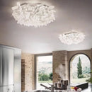 Axyaa Petal Ceiling Lamp: Italian Design Down Light for Atmosphere in Bedroom, Dining Room