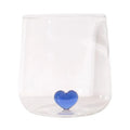 Axyaa Heart Inside Tumbler Mug, Lovely Glassware, Gift for Her