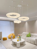 Axyaa Cream Cookie Bedroom LED Ceiling Light