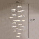 Axyaa Modern Ceiling Chandelier Pendant Light for Dining and Living Room Lighting