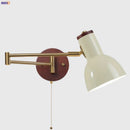 Axyaa Wabi-Sabi Iron LED Wall Lights Swing Arm Vintage Wandlampen