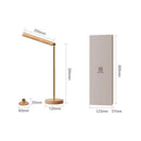 Axyaa Magnetic Wooden Rotatable Wall Lamp, USB Charging, Touch Dimming LED Bedside Light