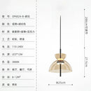 Axyaa Nordic Designer Art Glass Chandelier for Restaurant Bedroom Bar Coffee Shop Home