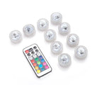 Axyaa Submersible RGB LED Light with Remote for Pool and Pond Decoration