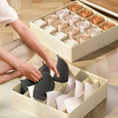 Axyaa Clothing Storage Organizer for Underwear, Bras, Socks, Scarves - Wardrobe Drawer Boxes