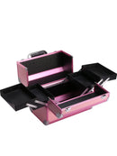 Axyaa Portable Aluminum Makeup Train Case Organizer