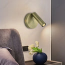 Axyaa LED Rotating Wall Light 3W Warm White Bedroom Reading Lamp