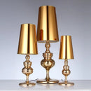 Axyaa Gold Table Lights Modern Bedroom Decor Lamps