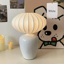 Axyaa Meringue Desk Lamp with Colorful Silk Shade