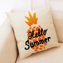 Axyaa Summer Linen Pillowcase for Home and Office Decoration
