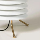 Axyaa Nordic Designer White Floor Lamp - Medieval Style Standing Lamp