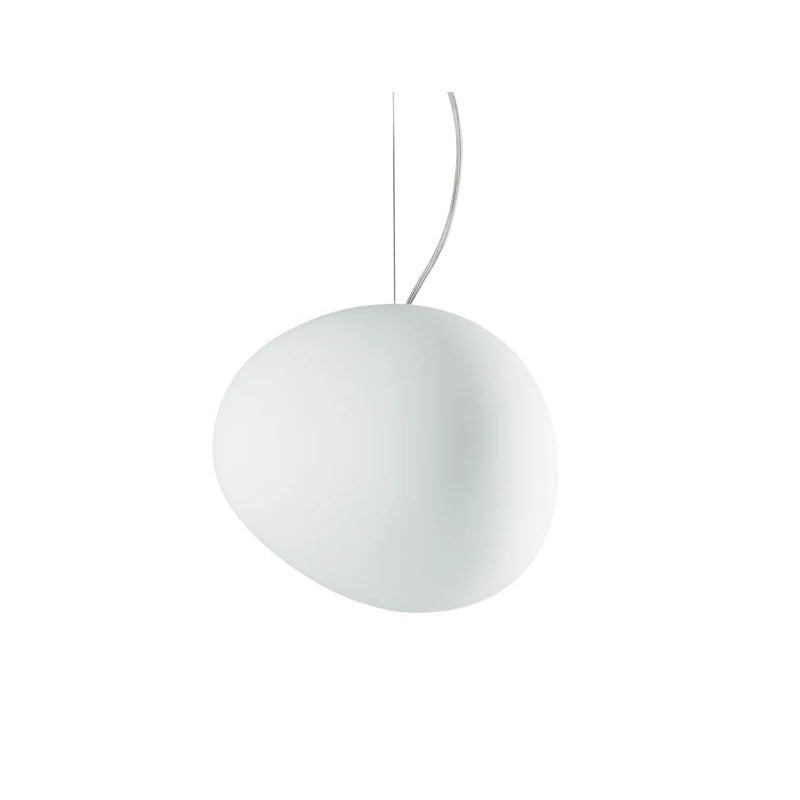 Axyaa Cobblestone Ceiling Chandelier Hanging Light Fixture for Villa Hotel Loft Stair Lighting