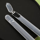 Axyaa Black Silver Alloy Chopsticks Set with Storage Box - Korean Style Sushi Chopsticks
