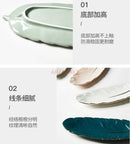 Axyaa Fruit Plate: Art Ceramic Tableware & Dim Sum Plate for High-Level Desserts