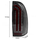 Axyaa Tail Lamps for Toyota Tacoma 2005-2015: Running Brake Reverse Turn Signal Tail Light