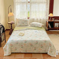 Axyaa Silk Summer Quilt - Machine Washable Cool Quilt for Single/Double Bed