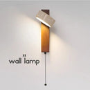 Axyaa Travertine Stone Sconce Light Rotatable for Bedroom Bedside