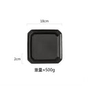 Axyaa Geometric Ceramic Plate Set for Molecular Cuisine and Dining
