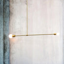 Axyaa Gold Sputnik Chandelier: Metal Lampshade Pendant Lamp Fixture for Home and Business